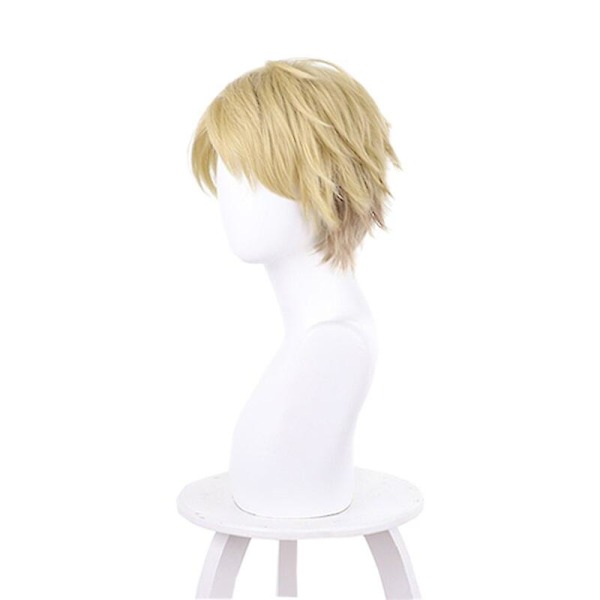 L-email Wig Spy Family Loid Forger Cosplay Wigs Light Yellow Colo