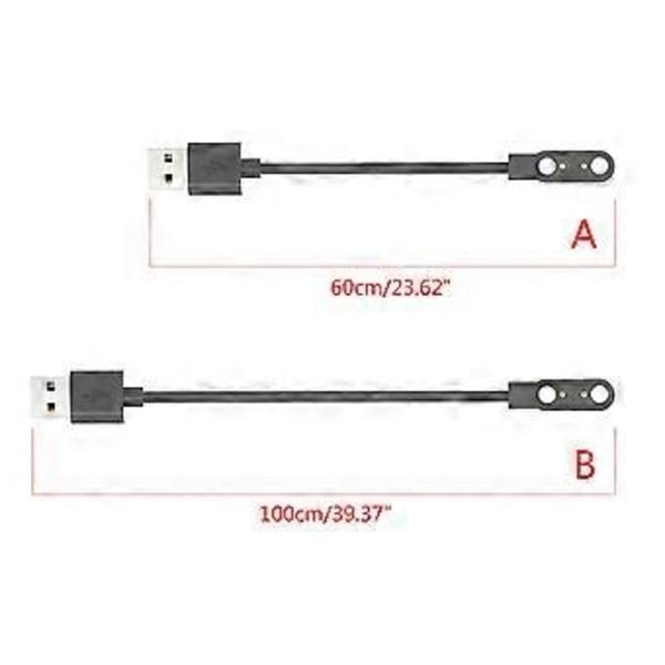 Brukervennlig magnetisk lader magnetisk ladekabel praktisk pålitelig ladeløsning for Crossky Link-ørepropper 100cm