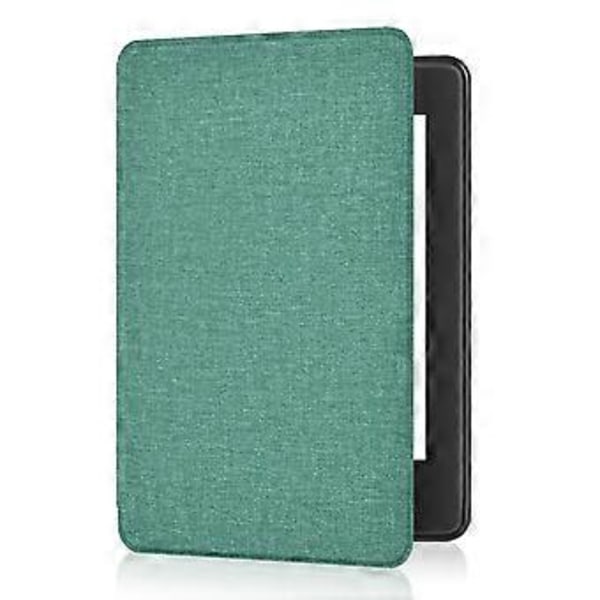 TPU-fodral Mjukt tygtextur Auto Sleep För Paperwhite 12:e Gen 2024 7 tum Med Exakt Utskärning För Enkel Åtkomst mintgrön mint green