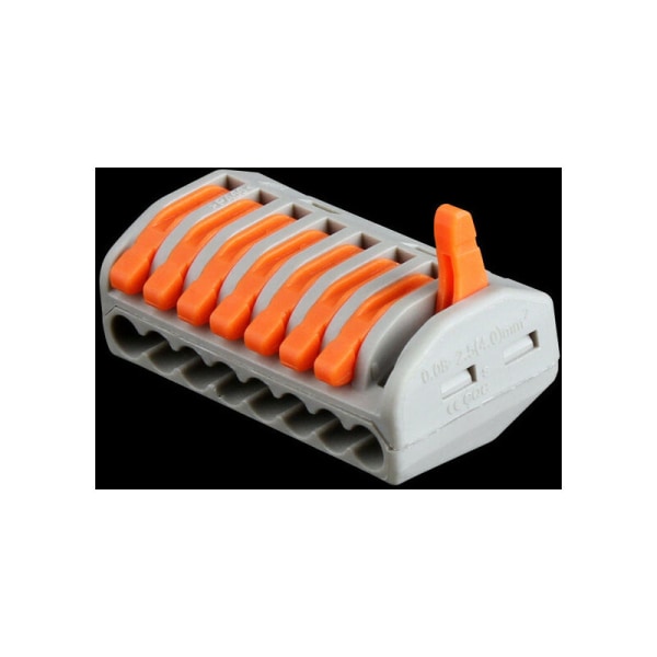 10 stk Elektrisk Kobling, 222-418 Elektriske Terminaler, Koble