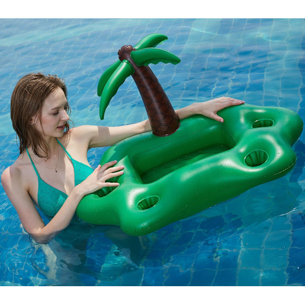 Flydende poolbar, oppustelig poolbar, poolbar, oppustelig kopholder