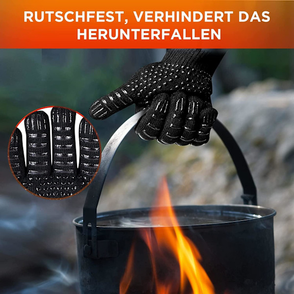 Grillhansker Varmebestandige Hansker - OUTDOUSE Grillovnshanske