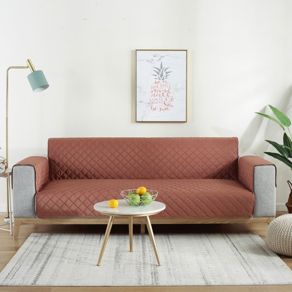 (Orange, 3 Sits) Vattentät Soffa Överdrag Soffa Överdrag Canape Protec