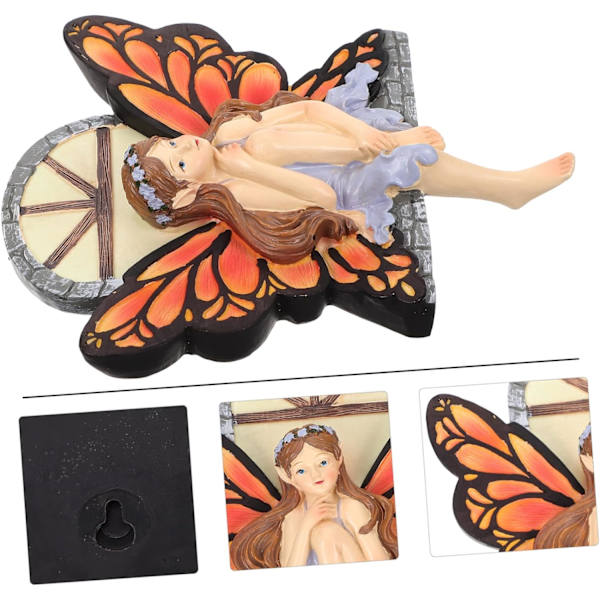 Hängande Resin Fairy Tree Heminredning Utomhus Dekoration