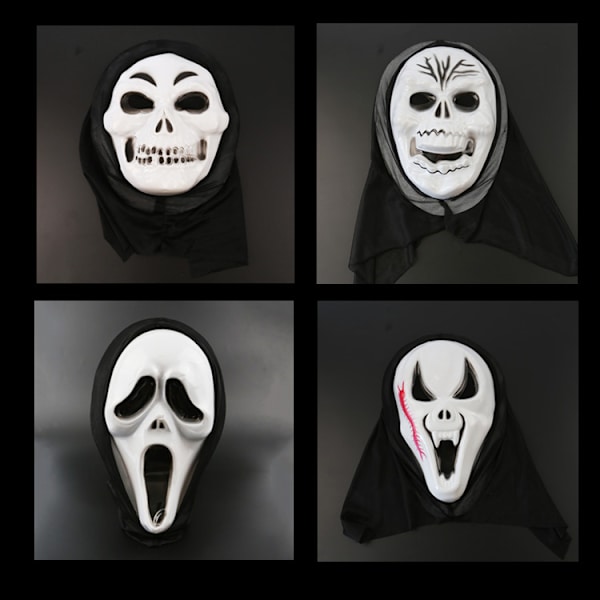 Halloween maske, voksen barn dødsgud, horror spøgelsesmaske