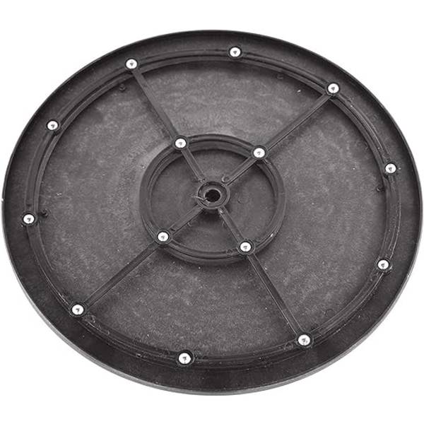 30 cm, med stålkullager, solid plastskulptur, 360° tur
