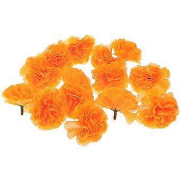 50 stk. Simulation Morgenfrue Ornament Dekorativ Blomsterhoveder Guirlande DIY Fremstilling
