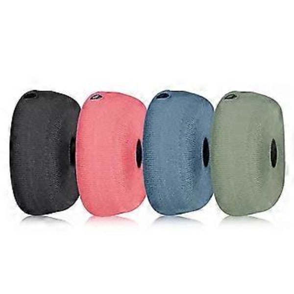 Skyddande hörlursöverdrag för stora headset, bekväma och tvättbara, passar enheter, flexibelt tygöverdrag (2 stycken) ljusgrå light grey