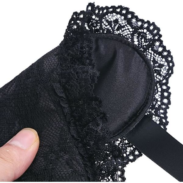 Sexig ögonbindel spets kvinna man ögonbindel bandage erotisk underkläder
