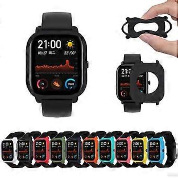 Skyddsfodral för Xiaomi Huami Amazfit GTS Klocka Mjukt Silikonskal Flerfärgad