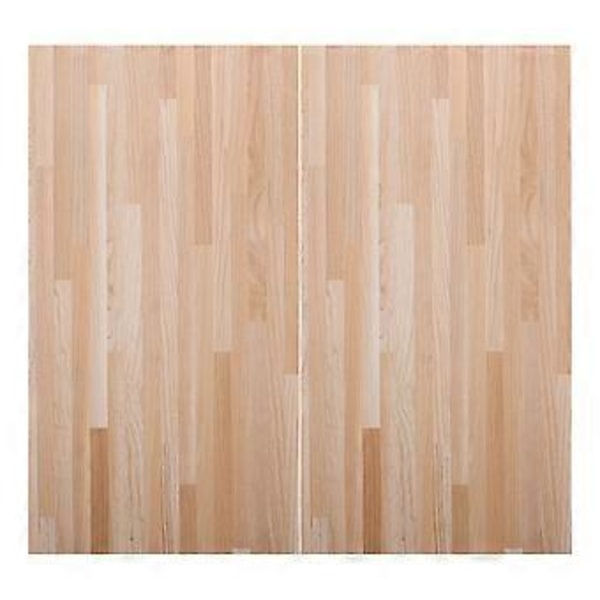 2 stk. Dukkehus Tilbehør Tregulv DIY Slitesterkt Materiale Gulvbelegg For Dukkehus Scene Miniatyr Gulvbord Dekor