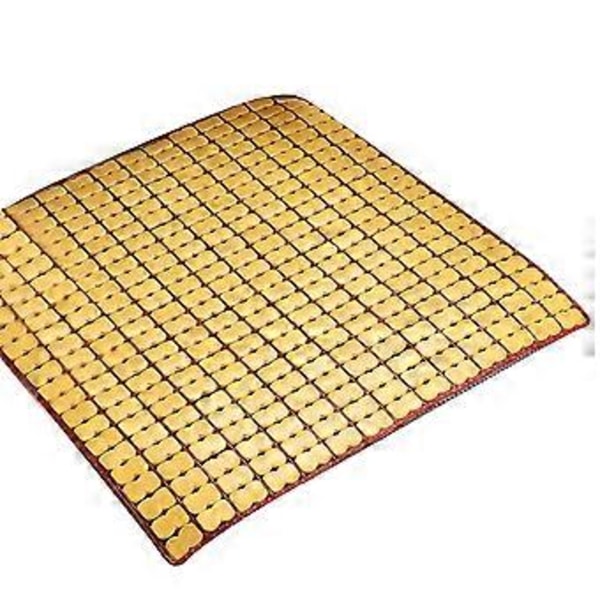 Kylande sittdyna i trä 45/50cm Fyrkantig Stolsdyna Andningsbar för Sommarbruk på Bilsäten Soffor och Kontorsstolar Stil 2 Style 2 45cm