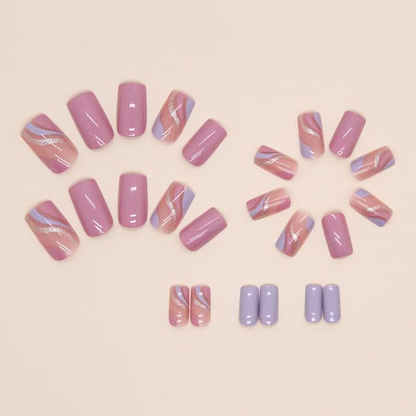 Ripple Neglekunst, Glitter Negle