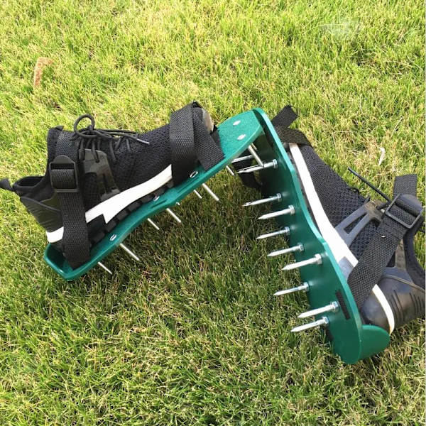 Patchwork Nails Shoes, Garden Grass Pine Soil 4.2cm Grass Nails I