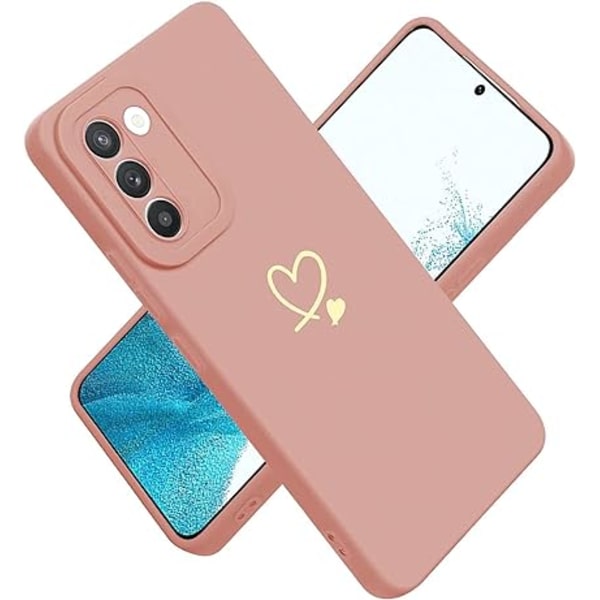 Rosa, Samsung S22 5G-fodral med kameraskydd, hög kvalitet