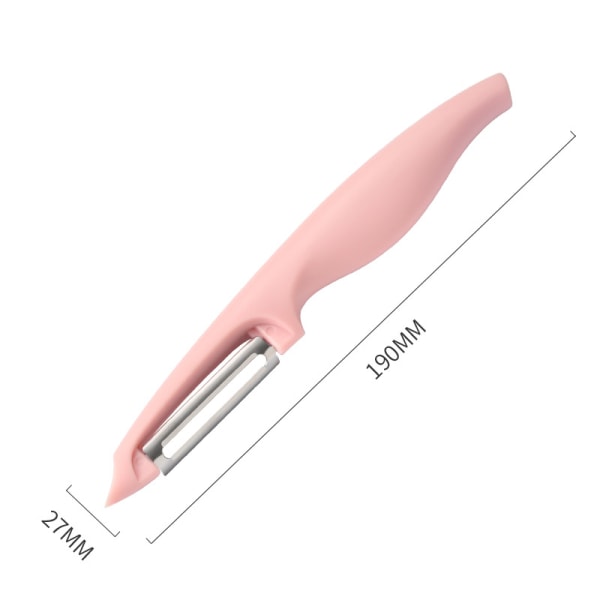 Universal skræller med pendelblad, skarp, dobbeltbladet, rustfrit stål