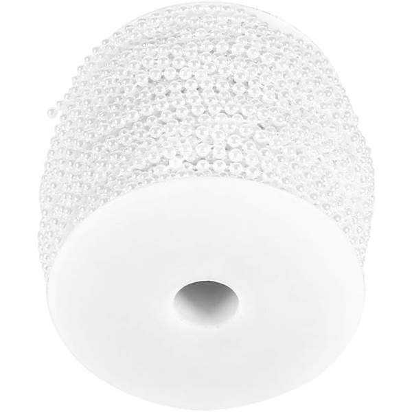 Plast DIY Perlekrans, 3mm Perlesnor, Linje Perleperle, for