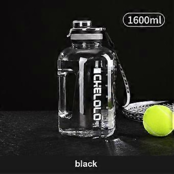 1600ml Tritan Urheilupullo Iso Kuntosalipullo BPA-vapaa 1 Gallonan Vesipullo