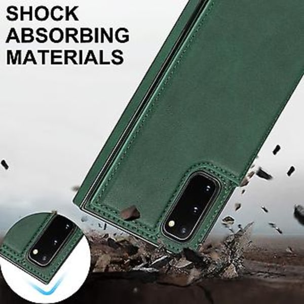 Crossbody-fodral i TPU+PU för Samsung Galaxy S20 FE Green