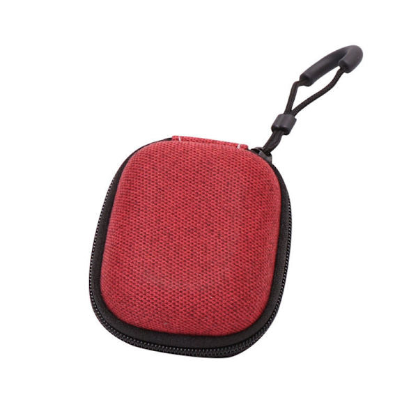 2-pack rosa öronsnäckor hörlurar headset bärväska