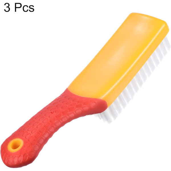 3-pack rengöringsborste, plastskrubb spårdetaljer rengöring