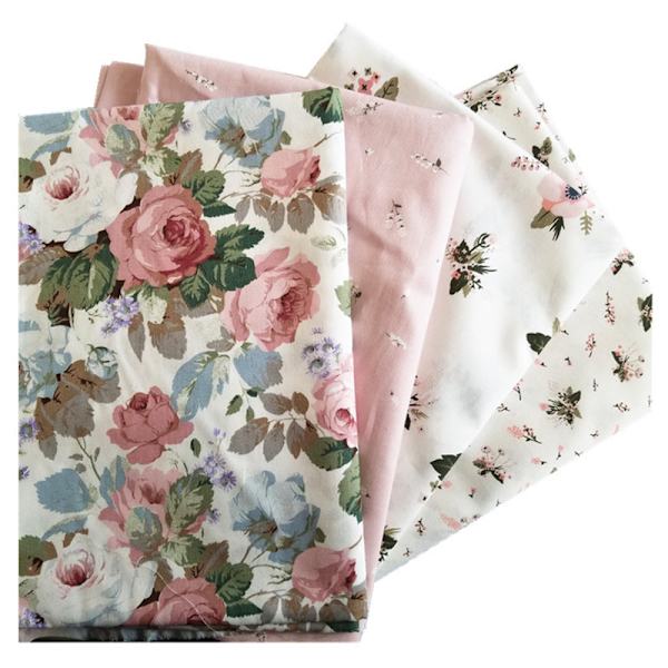 Bomullstyg Tyg Tryckt Quiltning Textil Sömnad DIY Hantverk På