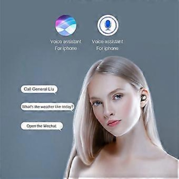 Langattomat Bluetooth 5.0 -kuulokkeet iPhone Samsung Android -puhelimille
