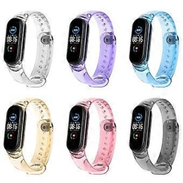 Passer til Xiaomi Band 7 Rem Xiaomi Watch 7 Efter-belysning Misfarvning Udskiftning