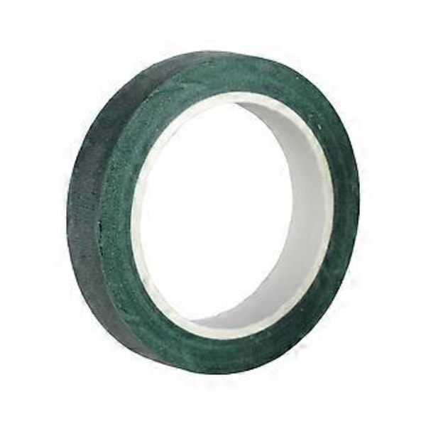 2 stk. Lysegrøn Blomsterstilke Tape Blomstertape Stilk Wire 20m Længde Velegnet til DIY Entusiaster & Professionelle Blomsterhandlere mørkegrøn dark green