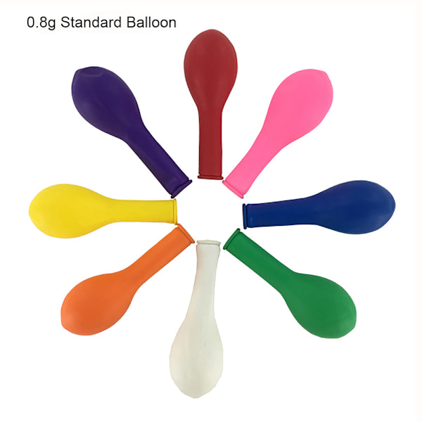 300 stk. små latex vandballoner, farverige luftballoner, bionedbrydelige