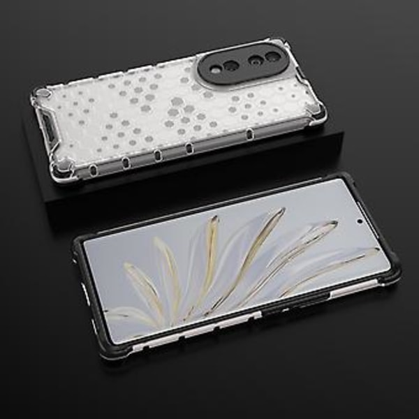 Honeycomb Mobilskal för Honor 70 5G White