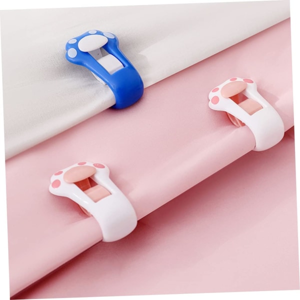 16 st lakanhållare filtklämmor anti-curl filt täcke C