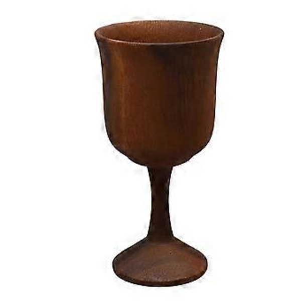Multifunktionell Trämugg Bägare Robust Material Okrossbar Vintage Druvdrickskoppar Lämpliga för Grillar Picknickar 6th