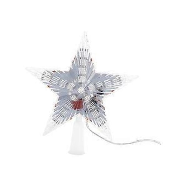 Joulukuusen latvatähti valolla, juhlakoriste sisätilojen somistukseen, joulukuusen koriste, joululahja Warm 15.5cm