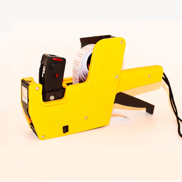Prismærker 8-cifret etiketprinter, Gul