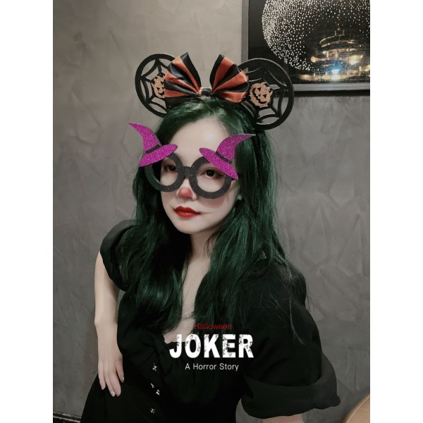 7 Stiler Assorterte Halloween Hodebånd Heks Edderkoppnett Hodebånd