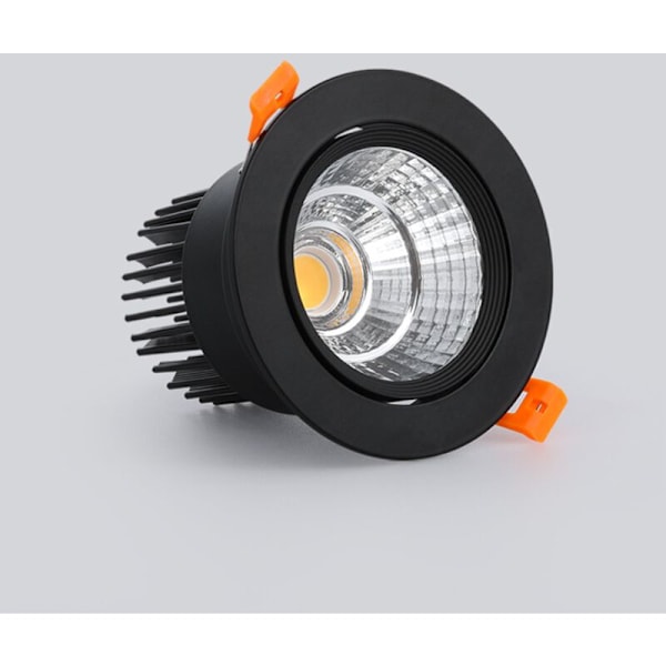 2 Pak LED Indbyggede Spotlights, 3W COB Indbyggede Loftlampe