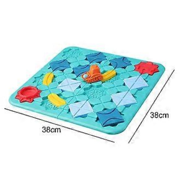 Puzzle Labyrint Børn Friktionsdrevet Bil Vejlabyrint