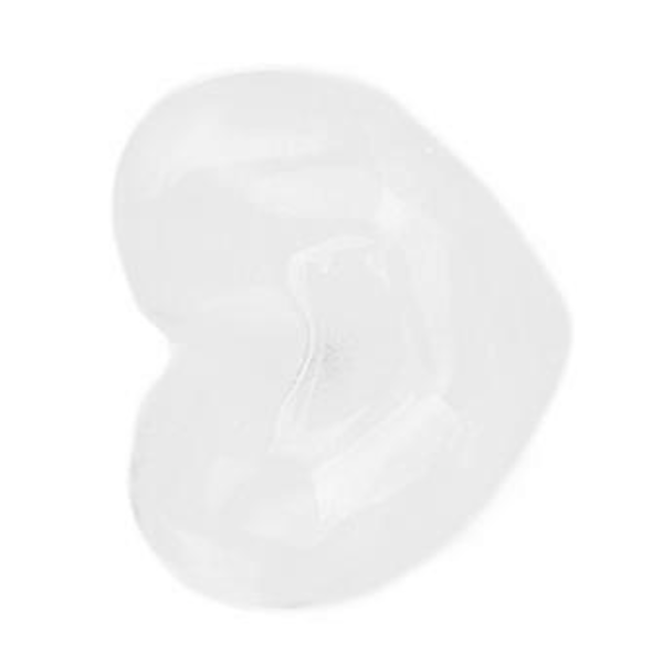 50 st Glas Nagelack Färgkarta Hjärtformad Säker Glas Färgdisplay Nagelkonst Displaykort för Nagelkonstsalong
