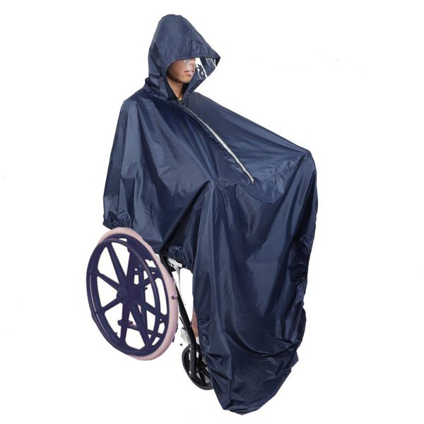 Hot sælgende reflekterende handicappede ældre kørestol regnfrakke rainc