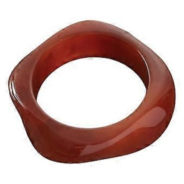 Färgglada Armband i Harts Bred Geometrisk Oregelbunden Armring Vintage Smycken Konstnärlig Modeaccessoar för Kvinnor 3