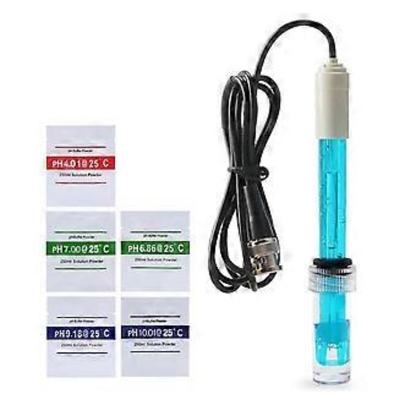 PH Ersättningsprob med BNC-gränssnitt 300cm Kabel 0-14 PH Q9 Probkontroller Oxidation-Reduktion