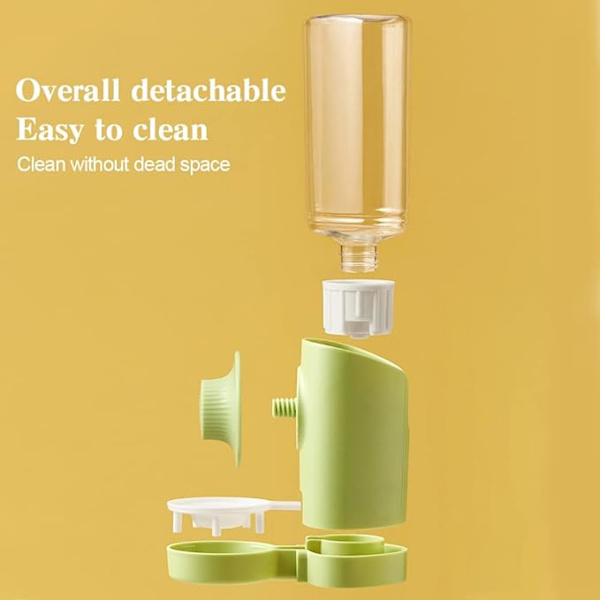 1 kpl Pieni eläin juomapullo, 600 ml, Käytännöllinen ripustettava juoma-astia