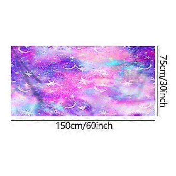 Mikrokuituinen rantapyyhe, erittäin kevyt, värikäs kylpypyyhe, hiekkaa hylkivä rantapeitto, monikäyttöpyyhe matkailuun, uima-altaalle, 75x150 cm