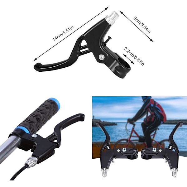 Bromsspak, Cykelbromsspakar, Bromsspakar, Universal Aluminium Alla