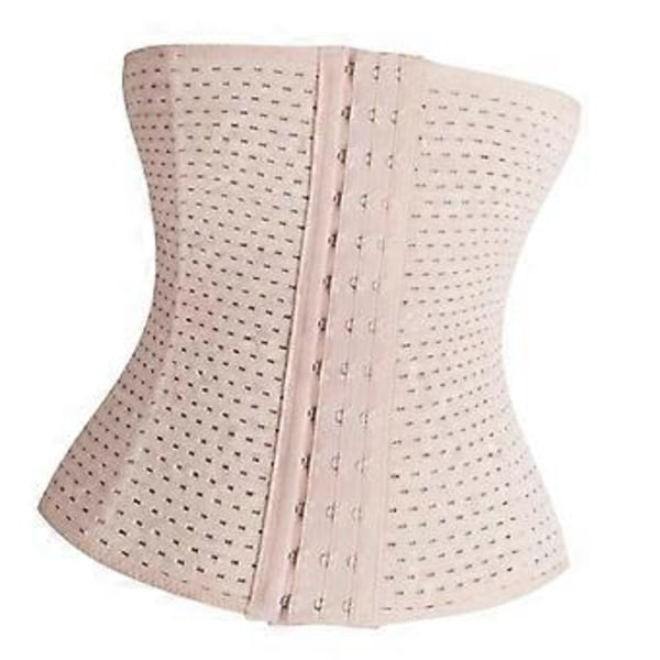 Åndbar talje-abdominal korset bælte Body Shaper Trainer XS (Hudfarve S) Skin Color S