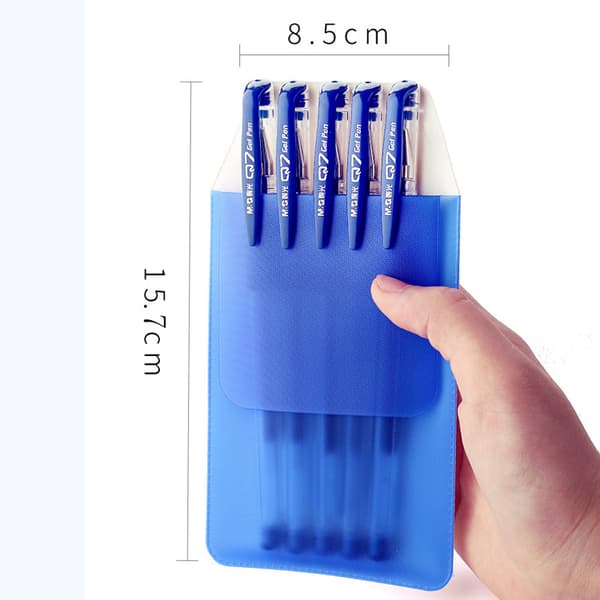 10 st PVC Medicinska Läcksäkra Pennfodral