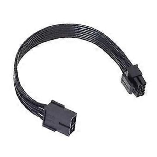 Emolevyn CPU 8-nastainen jatkojohto 8P - 4+4P jatkokaapeli 18AWG musta litteä kaapeli 20/30/50cm 30cm