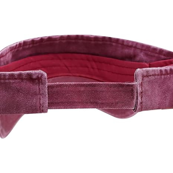 Urheilullinen aurinkolippalakki, säädettävä tyhjä huippulippalakki, puuvillaa