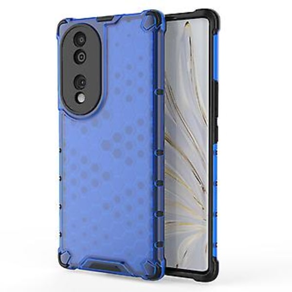 Honeycomb Mobilskal för Honor 70 5G Blue